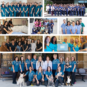 Uniformes de Salón de Belleza, Pantalones Acampanados, Uniformes de Enfermería de Dos Piezas para Mujer, Uniformes de Hospital Cómodos al por Mayor, Conjuntos de Uniformes para Enfermeras <span class=keywords><strong>y</strong></span> Doctoras - Product Image 6