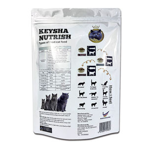 Sacs à fermeture éclair de qualité alimentaire, sacs en plastique de nourriture de chat imperméables à l'humidité personnalisés avec impression numérique - Product Image 2