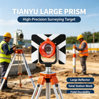 Large Survey Prism Compatible With Tianyu High Precision Reflective Target for Total Station Measuring Instrument