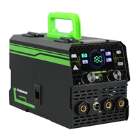 Soudeuse automatique Lingba 180A 3-en-1 MIG/MMA avec technologie d'inversion 5KVA 110V/220V Entrée Protection IP21S