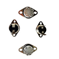 Protector Térmico Bimetálico KSD301, Interruptor de Temperatura para Electrodomésticos del Hogar y Automóviles, Componentes Electrónicos con Reinicio Automático