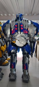 ชุดแฟนซีตลกๆ สำหรับคริสต์มาส ชุดผึ้งยักษ์ อุลตร้าแมน หุ่นยนต์มาร์เวล 2.7 เมตร ชุดมาสคอตออพติมัส ไพรม์ สำหรับผู้ใหญ่ ผู้ชาย - Product Image 5