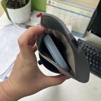 Kotak Pengaman Ponsel Kulit PU dengan Kunci Magnetik, Anti Sinyal, untuk Mahasiswa, Perpustakaan, dan Rapat