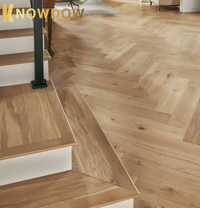 KNOWDOW <span class=keywords><strong>Parquet</strong></span> en bois véritable de chêne/noyer/acacia de couleurs grises pour les appartements et villas de luxe. - Product Image 5