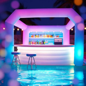 Thiết Kế Mới Tùy Chỉnh Ngoài Trời Hồ Bơi <span class=keywords><strong>Inflatable</strong></span> Nước Thanh Lều Bên Quán Nước Lều Cho Sân Sau Hồ Bơi Bơm Hơi Thanh - Product Image 5