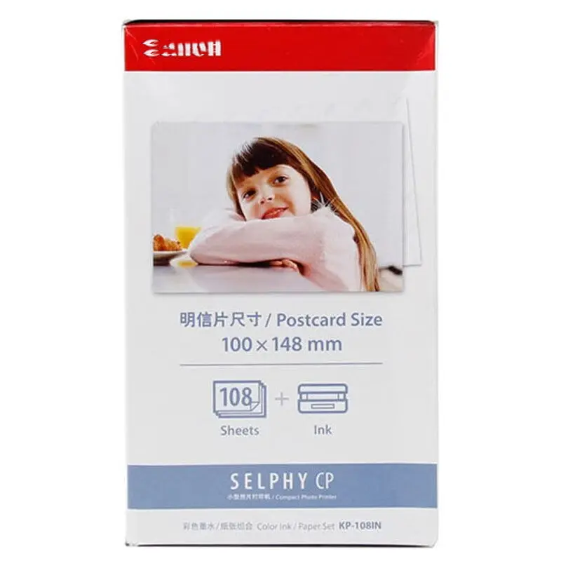 Color Ink Paper Set for Canon Selphy CP Series - KL 36IP