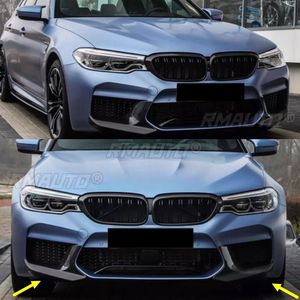 Kit de carrocería con alerón divisor lateral para parachoques delantero BMW F90 M5 2018 2019 2020 2021 2022, protector de parachoques delantero - Product Image 6