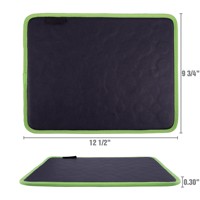Tapis magnétique flexible 3 pièces et support de plateau, tapis magnétique flexible et antidérapant pour garage, atelier, outils de réparation automobile