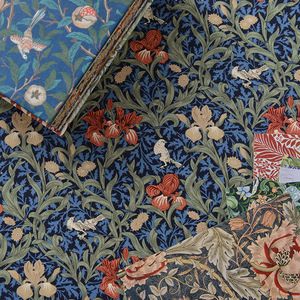 Tissu en Popeline 100% Coton pour Textile de Maison, Motif Floral <span class=keywords><strong>William</strong></span> <span class=keywords><strong>Morris</strong></span>, Tissu pour T-Shirt, Vente en Gros - Product Image 6