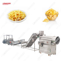 Ligne de production entièrement automatique de chips de manioc philippin, de chips de pomme, de chips de banane, de chips de plantain
