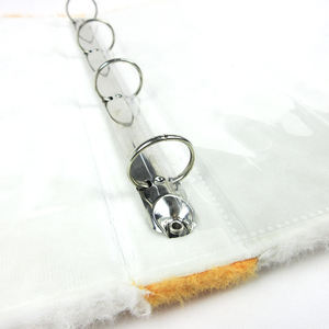 Couverture personnalisée pour chien en peluche Classeurs à anneaux ronds à 4 trous - Product Image 4