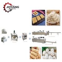 Machine à couper les collations Barre énergétique Barre de céréales Snacks de riz croustillant Collations de bonbons Ligne de production de barres protéinées