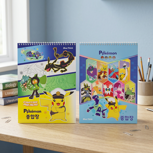 Cuaderno de Composición Pokemoned de Bluethink, Modelo AB0068, Papelería Infantil Multiusos, Útiles Escolares de Anime y Dibujos Animados, Hecho en Corea - Product Image 3