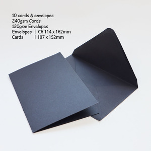 Bán buôn 10PCS đen C6 #114x162mm <span class=keywords><strong>mini</strong></span> giấy phong bì in Offset cho <span class=keywords><strong>Diy</strong></span> dự án cung cấp bởi Trung Quốc - Product Image 3