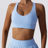 MIQI nouveau soutien-gorge de Yoga nu sentiment Yoga soutien-gorge de sport antichoc haut soutien haut gymnastique sport course gilet pour femme