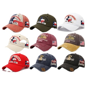 Gorra de béisbol retro del 250 aniversario de Estados Unidos, protección solar transfronteriza, al por mayor para fabricantes, algodón para el Día de la Independencia - Product Image 1