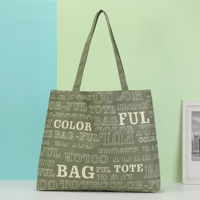 Sac de courses en toile de coton robuste, extra large, réutilisable, pour supermarché, durable, écologique, sac à bandoulière
