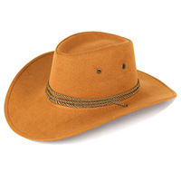 Chapeau de cow-boy européen américain Camping en plein air voyage chapeau été alpinisme parasol casquette