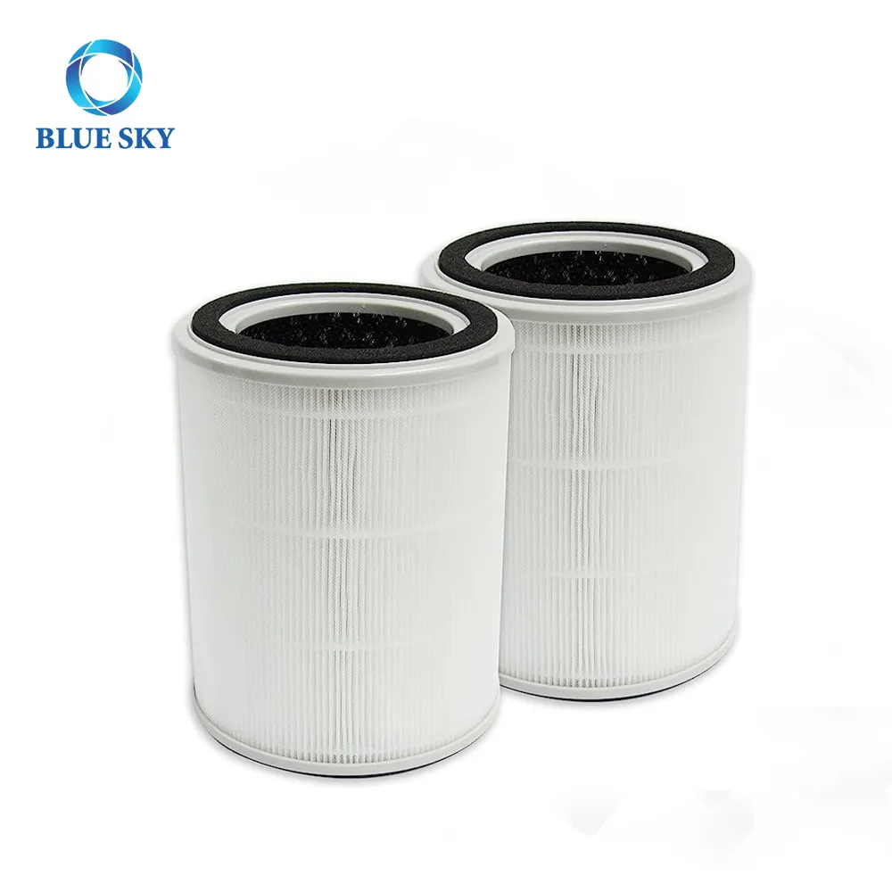 4-Stage Filtration Activated Carbon Air Purifier Filter Replacement Part # TPFF001 for TOPPIN TPAP001 Comfy Air C2 Air Purifier