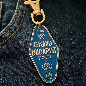 Hot Sales Promotion Metal Plain Black Key Chains Custom Sublimation Gilding Keytag Designer Hotel Motel Keychain - Product Image 2