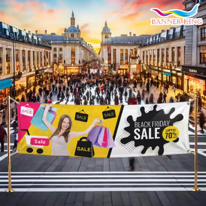 Tùy Chỉnh Quảng Cáo Vinyl Biểu Ngữ Nhanh Chóng Vận Chuyển Ngoài Trời Hiển Thị Tổ Chức Sự Kiện Đăng Kỹ Thuật Số In Ấn Polyester Biểu Ngữ - Product Image 5