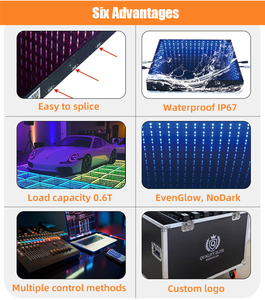 Paneles de Espejo Magnéticos 3D para Pista de Baile LED, Decoración para Bodas, Fiestas y Discotecas, Venta al Por Mayor, OEM - Product Image 3