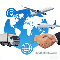 Service de dropshipping personnalisé pour Shopify et les boutiques en ligne, carte de remerciement, boîte cadeau/emballage personnalisé