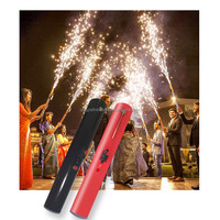 Mini lanceur le moins cher, réutilisable, tiré à la main, lance-flammes portatif, feux d'artifice pyrotechniques pour fontaines froides