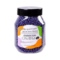 Cire dure brésilienne en grains pour épilation, 200g, en bouteille, pour mains, dos, pieds, soins personnels, compatible avec chauffe-cire
