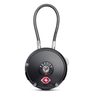 TSA007 Bagages Serrure douanière approuvée par la <span class=keywords><strong>TSA</strong></span> Combinaison <span class=keywords><strong>Code</strong></span> rond <span class=keywords><strong>Cadenas</strong></span> <span class=keywords><strong>à</strong></span> <span class=keywords><strong>code</strong></span> <span class=keywords><strong>à</strong></span> trois chiffres <span class=keywords><strong>Cadenas</strong></span> <span class=keywords><strong>TSA</strong></span> - Product Image 1
