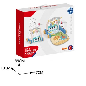 Alfombra de Juego 2 en 1 con Piano para Bebés, Luces, Música, Plástico ABS, Centro de Actividades Musicales Educativas para Bebés de 0 a 24 Meses - Product Image 4