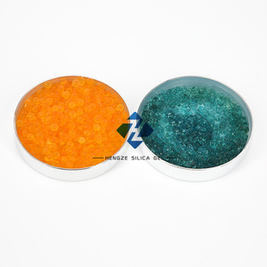 ซิลิกาเจลแบบเม็ดสีส้มเปลี่ยนเป็นสีเขียวหรือสีเขียวขี้ม้าเพื่อแสดงถึงการเปลี่ยนสี - Product Image 1