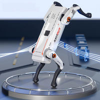 Intelligenter KI-Lernroboter-Hund aus Kunststoff 2025 – Programmierbar, Stuntfähig, Interaktiv mit Sprachfernbedienung und Musik