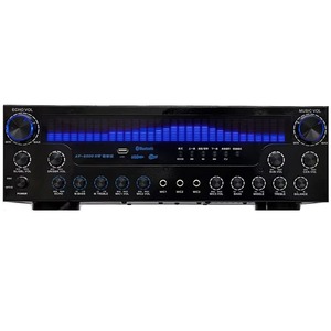 <span class=keywords><strong>Amplificador</strong></span> Receptor de Cine en Casa de Alta Fidelidad de Metal <span class=keywords><strong>AV</strong></span>-8000SW de <span class=keywords><strong>7.1</strong></span> Canales, Edición Premium de 2200 W de Potencia Ultra Alta Profesional - Product Image 1