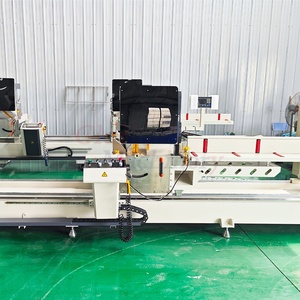 Equipo de Corte de Ventanas de Doble Cabezal, Máquina CNC Automática de Alta Eficiencia para Fabricación de Perfiles de Aluminio <span class=keywords><strong>y</strong></span> UPVC - Product Image 3