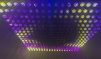 Nouvelle lumière à matrice de faisceaux de pixels LED 3D à quatre têtes pour la décoration de plafond de discothèque, la décoration murale, le fond de scène