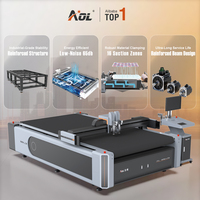Mesin Pemotong Kain Otomatis Digital CNC AOL untuk Tekstil, Pakaian, Kemeja, Karpet, Bagian Atas Sepatu, dan Sisa Kain