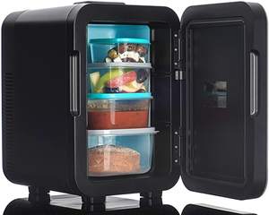 10L 화이트 자동차 사용 냉동고 및 가정용 미니 냉장고 220V 12V 쿨러 박스 <span class=keywords><strong>2</strong></span> 조절 선반 - Product Image 5