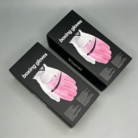 Caja de Papel Reciclable con Impresión Digital, Gofrado y Recubrimiento UV para Empaque de Guantes Deportivos Personalizados