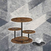 Support rotatif pour cupcakes, tour à cupcakes pour 50 cupcakes, 360° °   Support à gâteau rotatif en bois