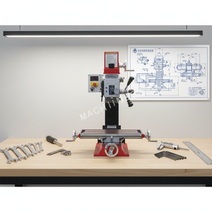 Machine de perçage et de fraisage <span class=keywords><strong>verticale</strong></span> miniature KY20LV de haute qualité pour le métal, directement de l'usine chinoise, avec cône de broche MT2 - Product Image 3