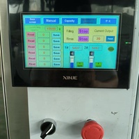 Machine de remplissage d'huile pour petits moteurs, machine de remplissage d'huile 20l, machine de remplissage semi-automatique à 2 têtes de type pesage