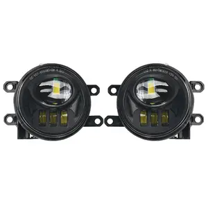 Nhà Máy Thiết Kế Mới Sương Mù Bộ Dụng Cụ Ánh Sáng 4Inch 27W 2500lm LED Tròn Màu Trắng Đi Qua Ánh Sáng Cho Tacoma 16-19