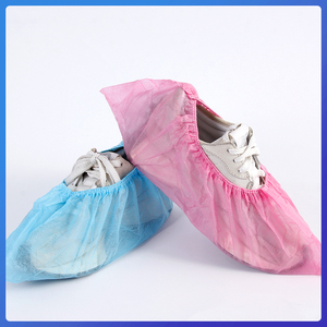 Scarpe antipolvere monouso antiscivolo per la sicurezza medica copriscarpe impermeabili in tessuto Non tessuto per uso domestico da laboratorio - Product Image 3