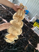 Mèches naturelles remy péruviennes ondulées — ali coco, cheveux bruts sans traitement, 5a 12a, td himan, cheveux vierges, avec lace frontal closure, 613