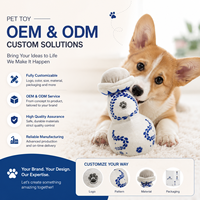 Jouet à mâcher durable en peluche en forme de gourde pour chien, résistant aux morsures, jouet de dentition pour animaux de compagnie, jouet couineur en corde de coton pour chiots et chiens de petite et moyenne taille