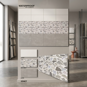 Carreaux muraux en céramique intérieur/extérieur, texture mate rustique, pour villa, 10 mm, aspect brique, moderne, pour salle de bain, centre commercial, antidérapant - Product Image 5