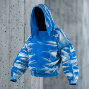 Sweat à capuche en molleton épais 500 g/m² personnalisé avec logo du fabricant, style streetwear oversize, hiver, OEM - Product Image 1