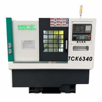 Sistema de Control GSK para Trabajos en Metal, Torno CNC de Bancada Inclinada TCK6340S en Venta