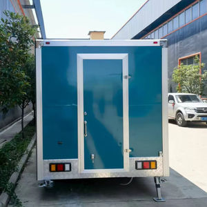 Camions de nourriture mobiles de rue bon marché pour hot-dogs, glaces et en-cas avec construction métallique à 4 roues vendus aux États-Unis - Product Image 2
